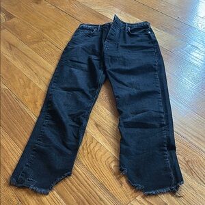 Free People Tapered Baggy High Rise Boyfriend Fit